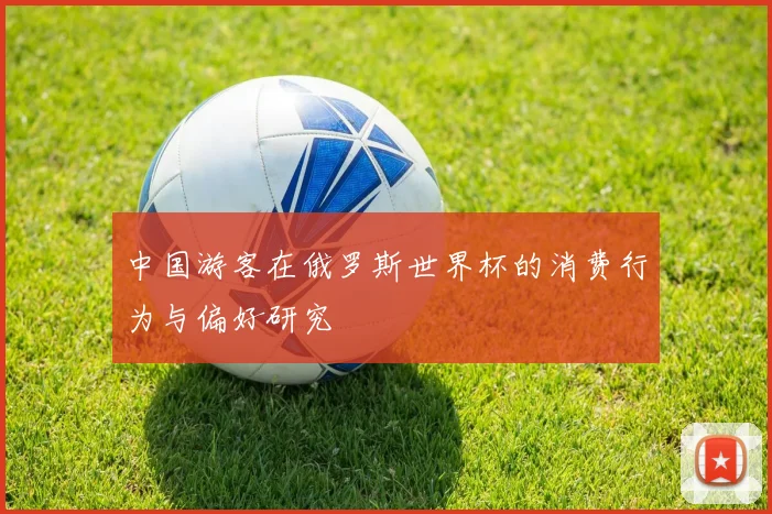 中国游客在俄罗斯世界杯的消费行为与偏好研究