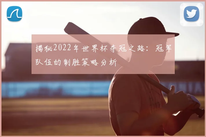揭秘2022年世界杯夺冠之路：冠军队伍的制胜策略分析